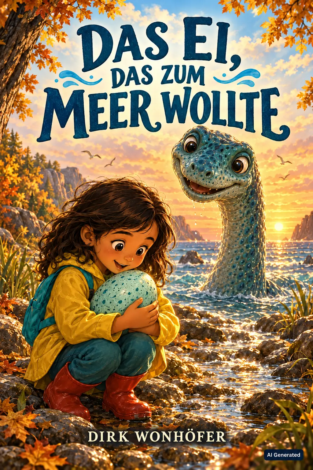 Buchcover von Das Ei, das zum Meer wollte von Dirk Wonhöfer